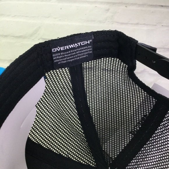 Blizzard Overwatch Symmetra Logo Mesh Back Hat Cap - Picture 7 of 7